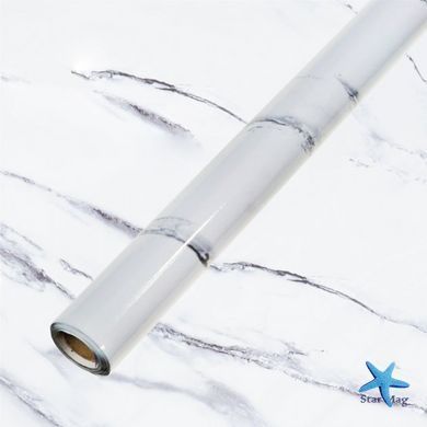 Самоклеящаяся пленка Supretto Мрамор ∙ Самоклейка для поверхностей, 300x60 см