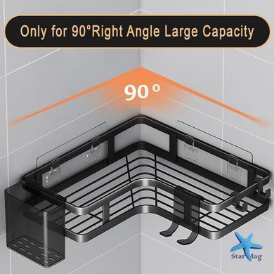 Кутові полиці для ванної Corner Shower Caddy ∙ Компактне та зручне зберігання аксесуарів Corner Shower Caddy