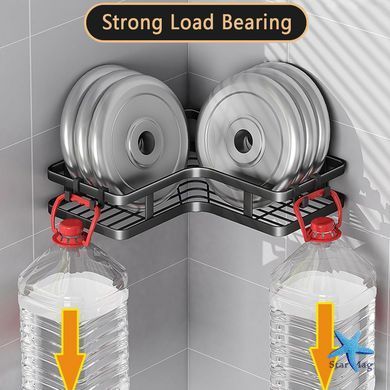 Кутові полиці для ванної Corner Shower Caddy ∙ Компактне та зручне зберігання аксесуарів Corner Shower Caddy