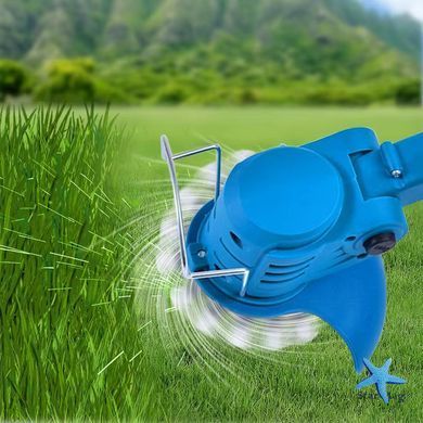 Беспроводная газонокосилка Lawn mower 48В 2000 мАч &middot; Садовый аккумуляторный триммер для травы с 2 аккумуляторами