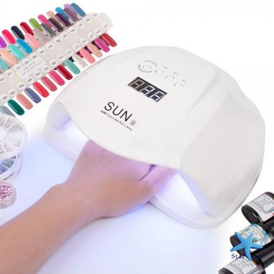 Универсальная маникюрная UV/LED лампа для сушки гель-лака, шеллака, биогеля ∙ Сушилка для ногтей SUN-X Beauty nail 54W