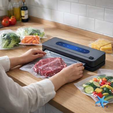 Вакууматор для сухих и влажных продуктов с LED-дисплеем &bull; Вакуумный упаковщик HP 11-5