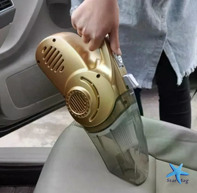 Автомобильный пылесос 4 в 1 аккумуляторный &bull; Ручной автомобильный пылесос 4 в 1 для уборки салона