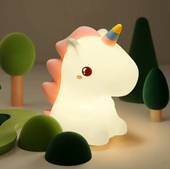 Силіконовий нічник - світильник Єдиноріг з сенсорним керуванням LED USB Cute Unicorn · 7 кольорів підсвічування