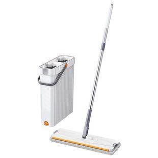 Комплект Mop Bucket 1065 для уборки с автоматическим отжимом ∙ Швабра с Ведром Mop Bucket 1065