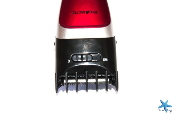 Аккумуляторная машинка для стрижки волос PRO MOTEC PM 353 D1021 CG21 PR4