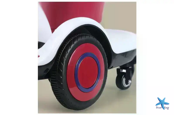 Детский электромобиль GO KART F1 с пультом и Bluetooth 390 Вт белый &bull; Детский электрокарт GO KART F1 на аккумуляторе с пультом управления
