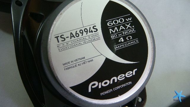 Автоколонки Pioneer TS 6994, колонки в автомобиль, автоакустика PR4