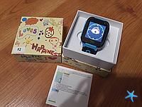 Детские смарт-часы Smart F2 Наручные часы - телефон для ребенка с поддержкой sim карты, цветным сенсорным экраном, Bluetooth