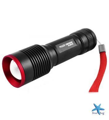 Тактичний ручний акумуляторний ліхтар Police Zoom X-Balog BL-868 &bull; Ліхтар P50 з USB та зумом для туризму прогулянок і екстрених ситуацій
