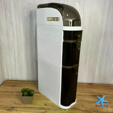 Шкаф-пенал для ванной 78&times;41&times;18 см &bull; Узкий напольный шкаф для туалета 78&times;41&times;18 см с 4 секциями, ящиками и колесиками