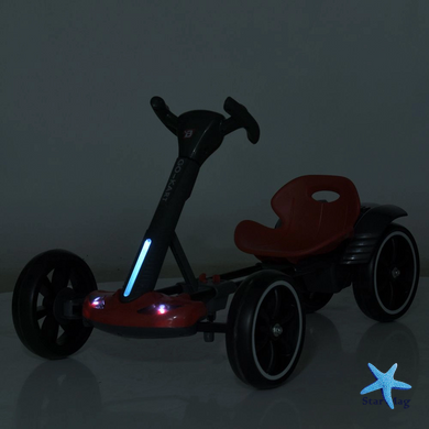 Дитячий електромобіль GO KART F1 з пультом і Bluetooth 390 Вт червоний &bull; Дитячий електрокарт GO KART F1 на акумуляторі з пультом керування