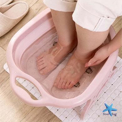 Ванночка-масажер для ніг Footbath Massager 00082 &bull; Складаний гідромасажер Footbath Massager 00082 для стоп з роликовим масажем