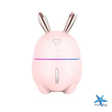 Увлажнитель воздуха и ночник 2в1 Humidifiers Rabbit Диффузор освежитель с подсветкой