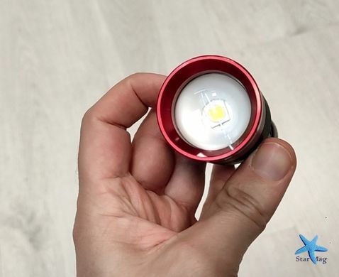 Тактичний ручний акумуляторний ліхтар Police Zoom X-Balog BL-868 &bull; Ліхтар P50 з USB та зумом для туризму прогулянок і екстрених ситуацій