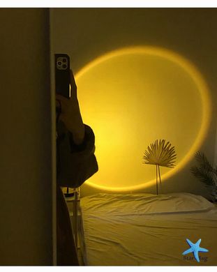 Лампа з проекцією світанку SUN LAMP USB Проекційний світильник з ефектом сонця