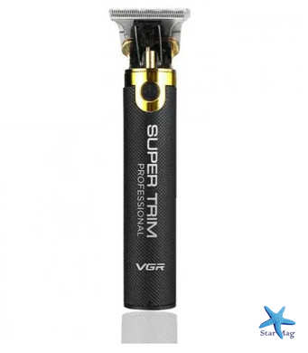Машинка для стрижки VGR V-082 для волос и бороды &bull; Аккумуляторный триммер с USB-зарядкой, насадками 1/2/3 мм и лезвиями из нержавеющей стали