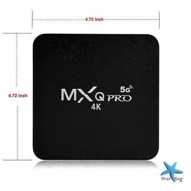 Приставка для телевизора Smart TV Box MXQ Pro 4K 5G 4/64 GB &bull; Смарт-приставка на базе Android для ТВ