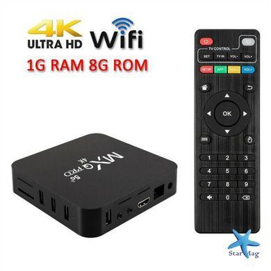 Приставка для телевизора Smart TV Box MXQ Pro 4K 5G 4/64 GB &bull; Смарт-приставка на базе Android для ТВ