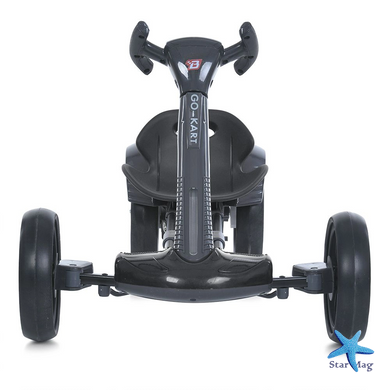 Детский электромобиль GO KART F1 с пультом и Bluetooth 390 Вт черный &bull; Детский электрокарт GO KART F1 на аккумуляторе с пультом управления