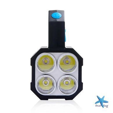 Ручной фонарь Bailong BL X502 &bull; Мощный фонарь с COB-светом и USB зарядкой