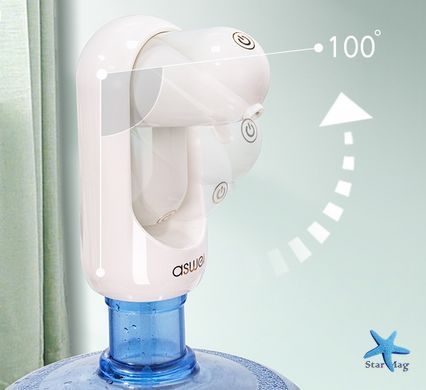 Автоматична помпа для води Suction Pump Електричний диспенсер води на сулію 3-18,9 л
