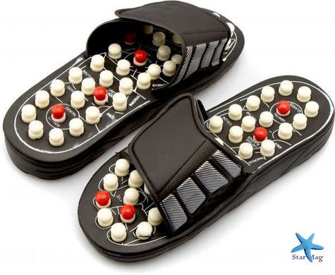 Тапочки масажні Slipper Акупунктурне масажне взуття