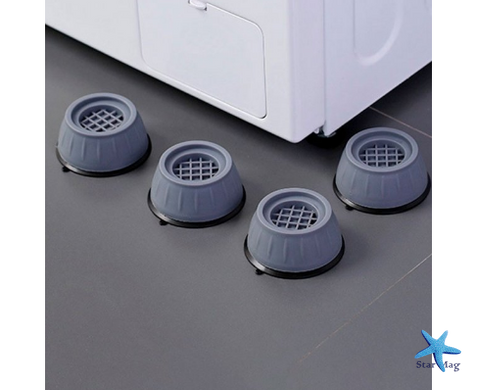 Універсальні антивібраційні підставки для пральної машини, холодильника та меблів