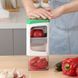 Ручна овочерізка з контейнером Genius Nicer Dicer Кухонний слайсер - терка з насадками 7 в 1