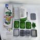 Ручна овочерізка з контейнером Genius Nicer Dicer Кухонний слайсер - терка з насадками 7 в 1