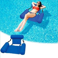 Надувний складний матрац плаваючий стілець Пляжний водний гамак - крісло плаваюче ліжко