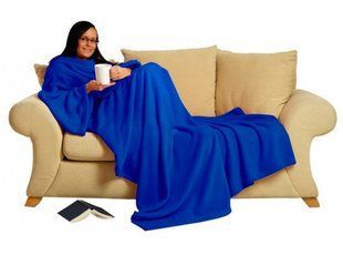 Одеяло-плед с рукавами Snuggie Снагги | теплый рукоплед | плед-халат PR3