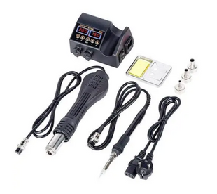 Паяльна станція Micro JCD 8898 80Вт з термофеном ∙ Цифровий паяльний набір Micro JCD 8898