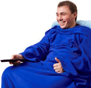 Одеяло-плед с рукавами Snuggie Снагги | теплый рукоплед | плед-халат PR3