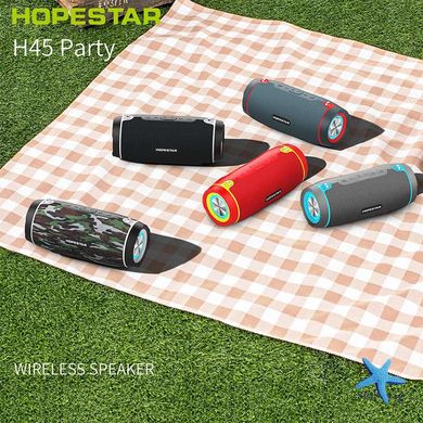 Портативная Bluetooth колонка с динамичной подсветкой Hopestar H45 Party водонепроницаемая