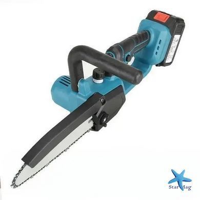 Акумуляторна міні ланцюгова пила Electric Chain Saw 8 дюймів &bull; Безщіткова електропила з 2 АКБ 48V та кейсом