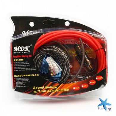 Набор кабелей для автоакустики MDK 6GA