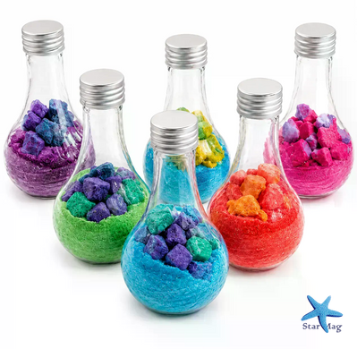 Бомбочки для ванни Tub Works 26X-309 6 шт. &bull; Дитячий набір Tub Works Kids Bath Bomb Magic Potion 26X-309 із шипучими зіллями, кольоровою піною та бульбашками для гри під час купання