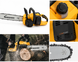 Акумуляторна ланцюгова пила Electric Saw DT-1291 16" з 2 акумуляторами жовта &bull; Електропила по дереву Electric Saw DT-1291 з шиною 16 дюймів і двома АКБ жовта
