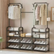Багатофункціональна вішалка для зберігання Multi Functional Coat Rack AND 9130-4 &bull; Підлогова стійка-органайзер для одягу, сумок, капелюхів та аксесуарів