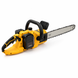 Акумуляторна ланцюгова пила Electric Saw DT-1291 16" з 2 акумуляторами жовта &bull; Електропила по дереву Electric Saw DT-1291 з шиною 16 дюймів і двома АКБ жовта