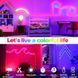 Неонова світлодіодна стрічка LED Neon Strip 5 м &middot; Неоновий RGB гнучкий шнур з керуванням від телефону
