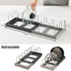 Розсувний органайзер DISH RACK ∙ Тримач для зберігання кришок