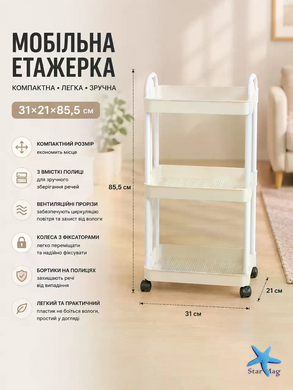 Полка-этажерка 64205 &bull; Многоуровневая система хранения для дома и офиса