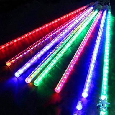 Светодиодная гирлянда RD-110 Трубки-Сосульки 50 см ∙ LED гирлянда RD-110 Сосулька мультиколор