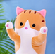 М'яка іграшка - обіймашка Кіт Батон · Подушка антистрес, 70 см