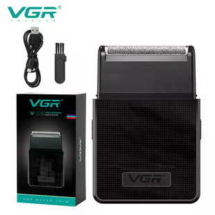 Триммер для волос VGR V-376 &bull; Аккумуляторная машинка для стрижки Hair Clippers V-376, шейвер для бороды, усов и окантовки