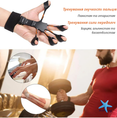 Тренажер – эспандер для пальцев Hand Puller Гитарный эспандер для кистей рук