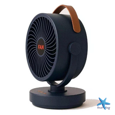 Міні вентилятор настільний портативний Mini Fan VU-05/FS-25 &bull; Компактний вентилятор для дому, офісу, робочого столу та поїздок