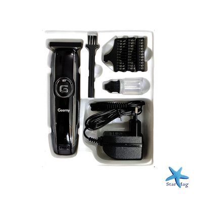 Машинка для стрижки бездротова Gemei GM-6050 стрижка бездротова ∙ Аккумуляторная машинка GM-6050 для стрижки волос